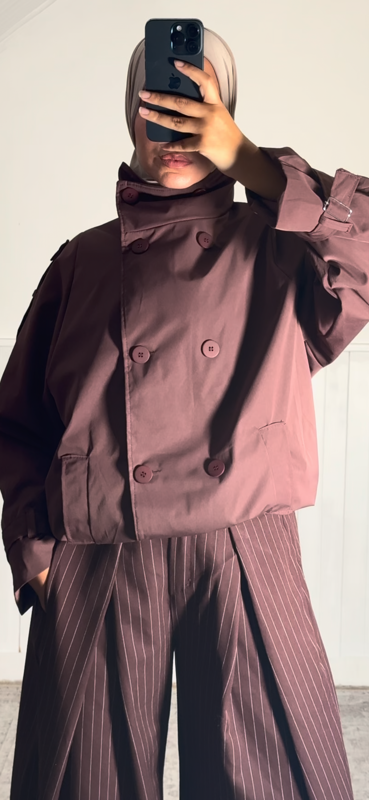 Bombers trench mi-long