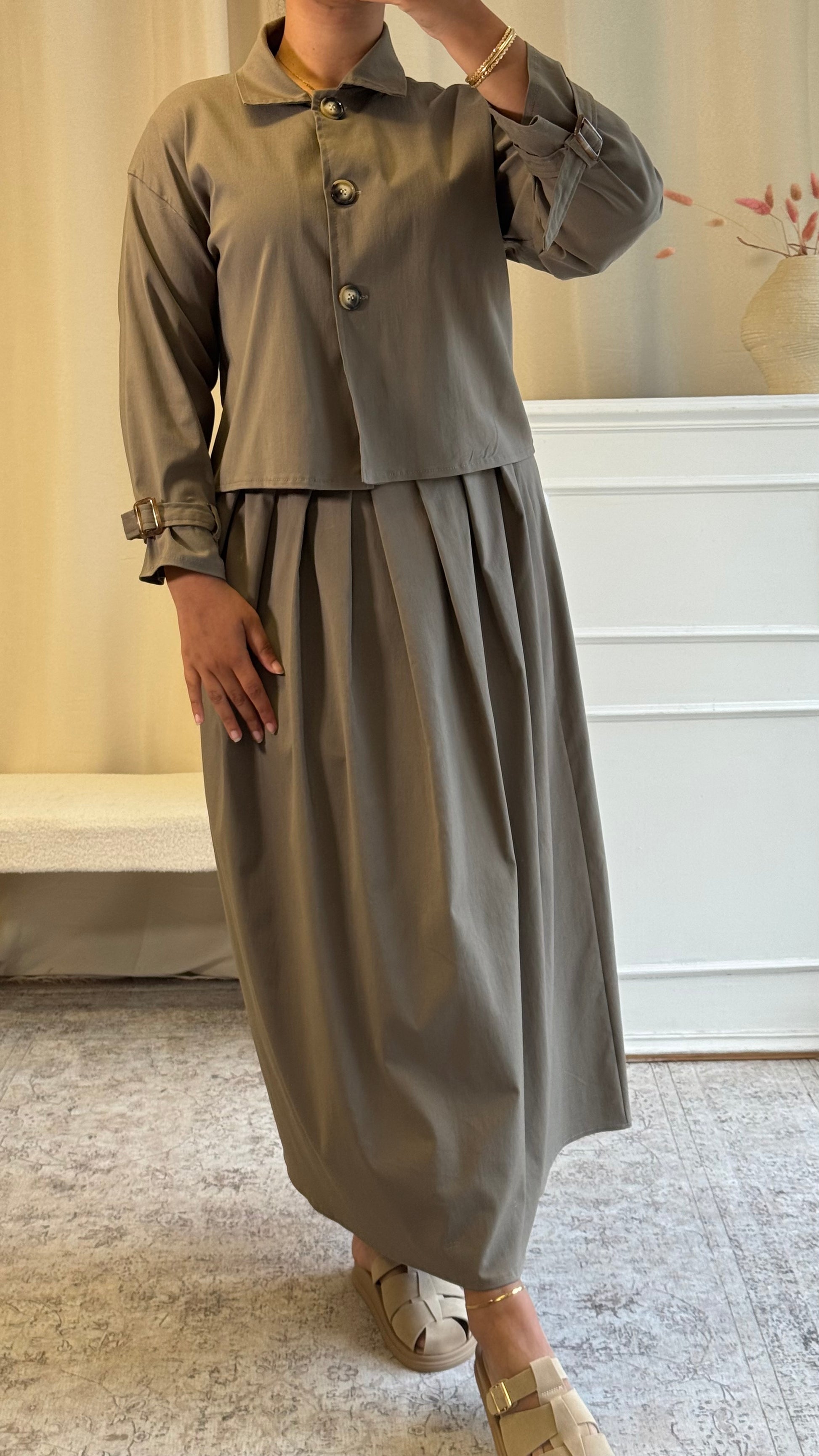 Ensemble trench