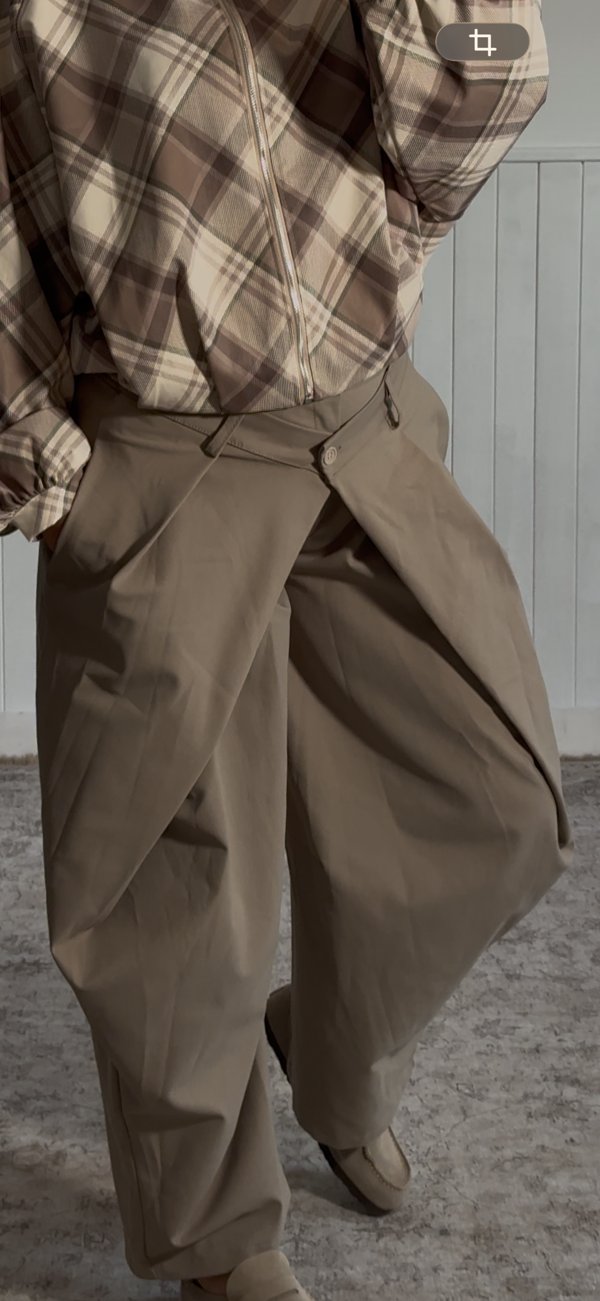 Pantalons croisé