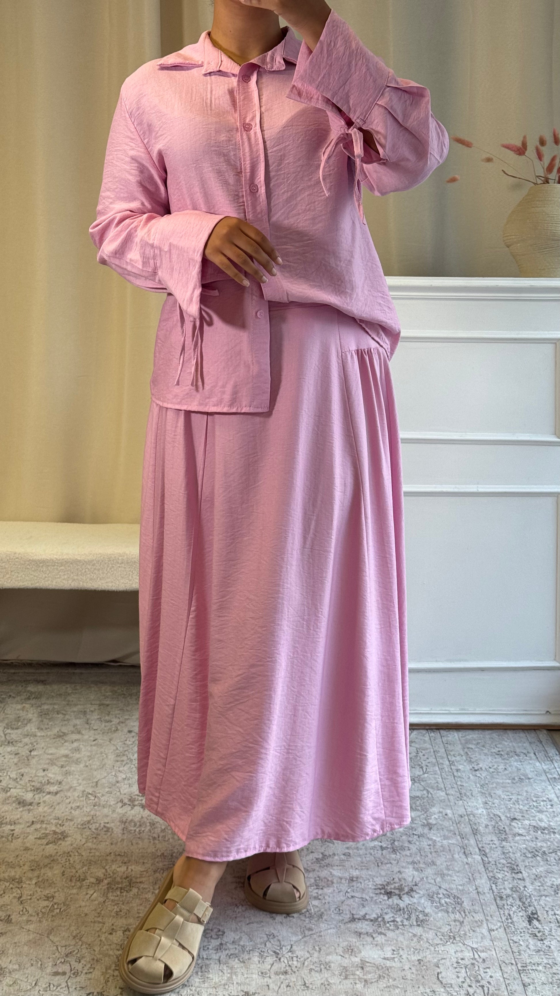 Ensemble façon lin