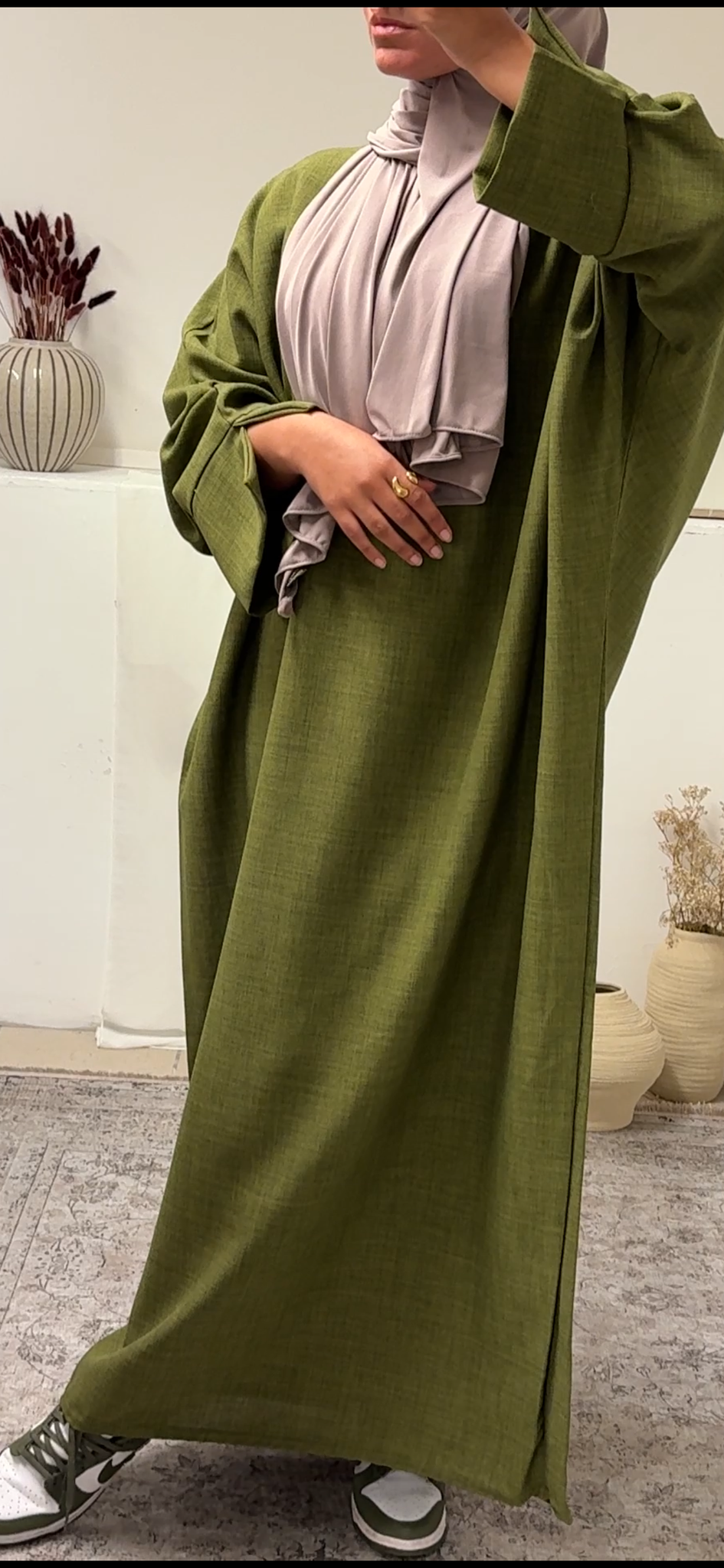 ABAYA FAÇON LIN
